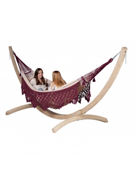 Гамак La Siesta Bossanova Bordeaux семейный