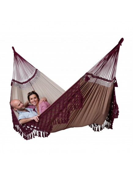 Гамак La Siesta Bossanova Bordeaux семейный