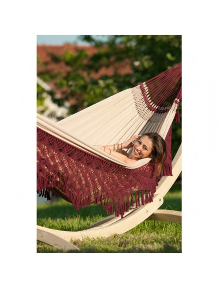 Гамак La Siesta Bossanova Bordeaux семейный