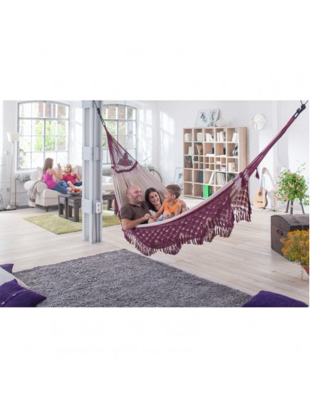 Гамак La Siesta Bossanova Bordeaux семейный