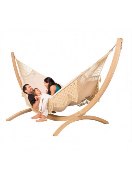 Гамак La Siesta Bossanova Champagne семейный