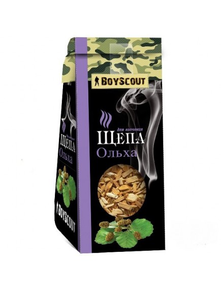 Boyscout "Ольха" щепа для копчения Boyscout "Ольха" щепа для копчения