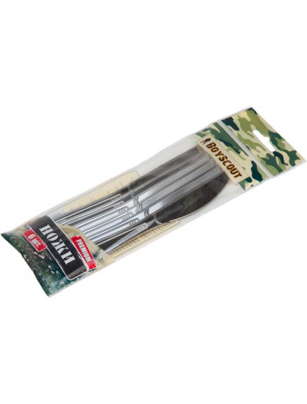 Boyscout PREMIUM 6 штук пластиковые ножи
