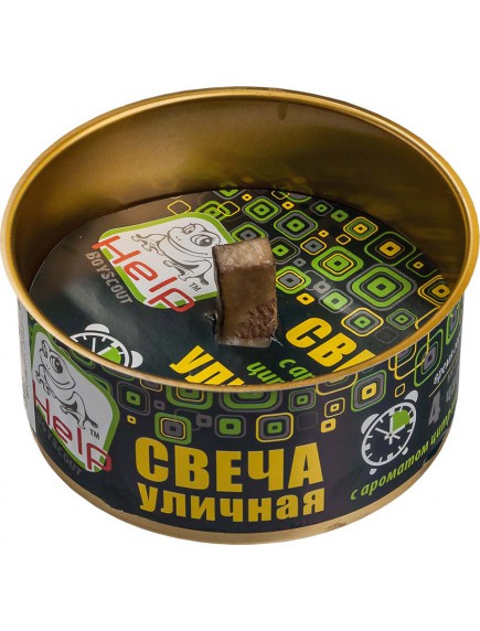 HELP от комаров с ароматом цитронеллы свеча уличная HELP от комаров с ароматом цитронеллы свеча уличная