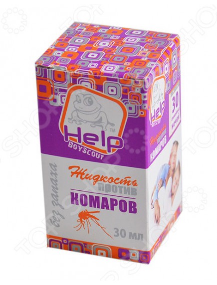 HELP «30 ночей» инсектицидная жидкость от комаров HELP «30 ночей» инсектицидная жидкость от комаров