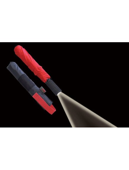 Зонт Euroschirm Light trek с фонариком, цвет красный Зонт Euroschirm Light trek с фонариком, цвет красный