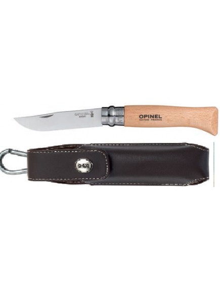 Нож складной Opinel №8 VRI Tradition Inox с чехлом