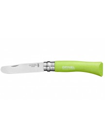 Нож складной детский Opinel №7 VRI My First Opinel Apple green