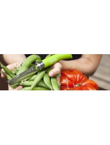 Нож складной детский Opinel №7 VRI My First Opinel Apple green