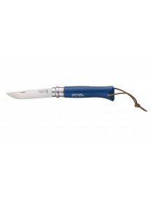 Нож складной Opinel Trekking №8 VRI Colored Tradition Blue с темляком