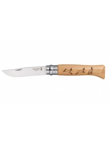 Нож складной Opinel №8 VRI Animalia Chamois (серна)