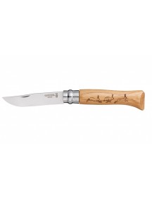 Нож складной Opinel №8 VRI Animalia Hare (заяц)