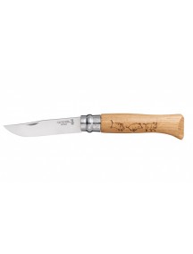 Нож складной Opinel №8 VRI Animalia Boar (кабан)