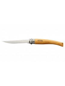 Нож складной филейный Opinel №10 VRI Folding Slim Beechwood