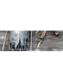 Нож складной филейный Opinel №10 VRI Folding Slim Bubinga