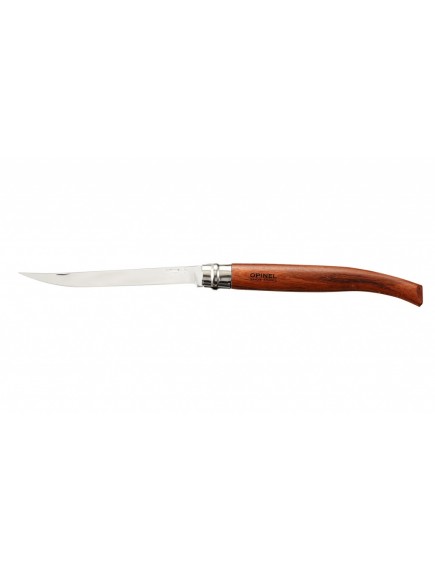 Нож складной филейный Opinel №15 VRI Folding Slim Bubinga