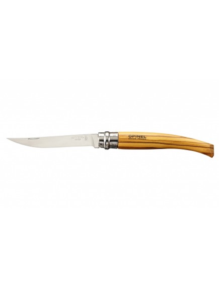 Нож складной филейный Opinel №10 VRI Folding Slim Olivewood Нож складной филейный Opinel №10 VRI Folding Slim Olivewood