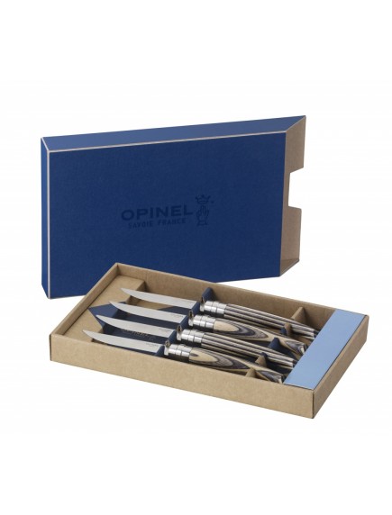 Набор столовых ножей Opinel VRI Birchwood из 4-х штук