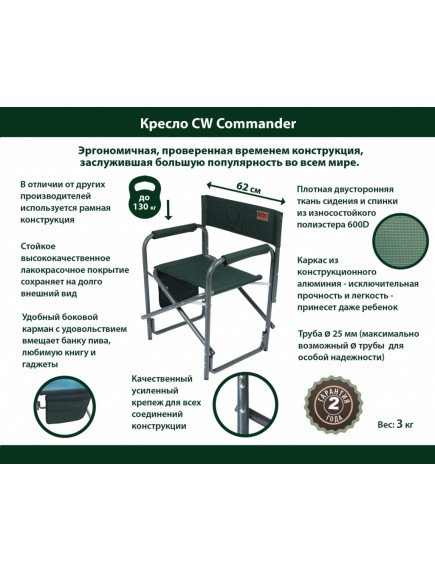 Кресло Camping World Commander