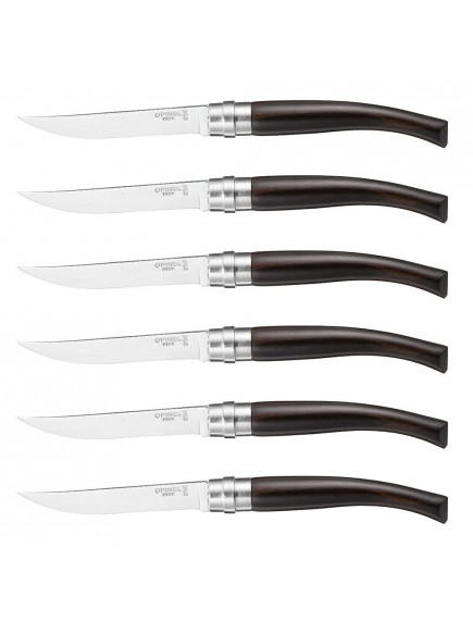 Набор столовых ножей Opinel VRI Ebony из 4-х штук